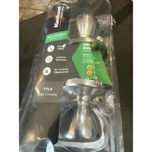 Kwikset 92001-514 Tylo Interior Hall/Closet Door Knob Satin Chrome 200t 26d Cp V